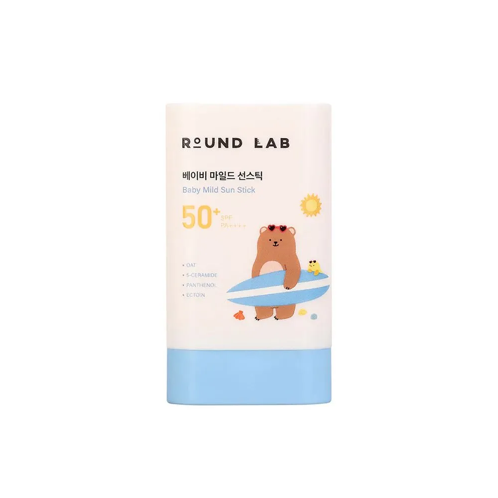 Round Lab Protector solar mineral en barra Mild Up Baby Sun Stick