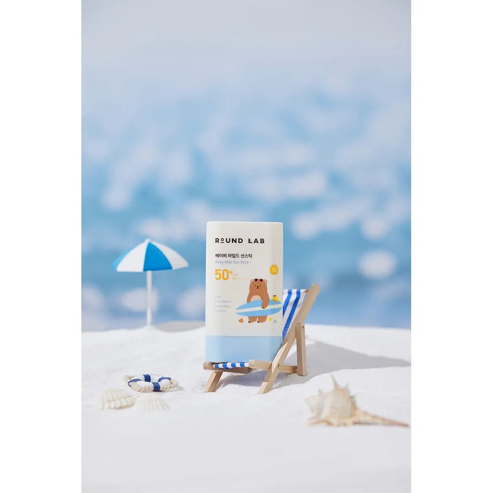 Round Lab Protector solar mineral en barra Mild Up Baby Sun Stick