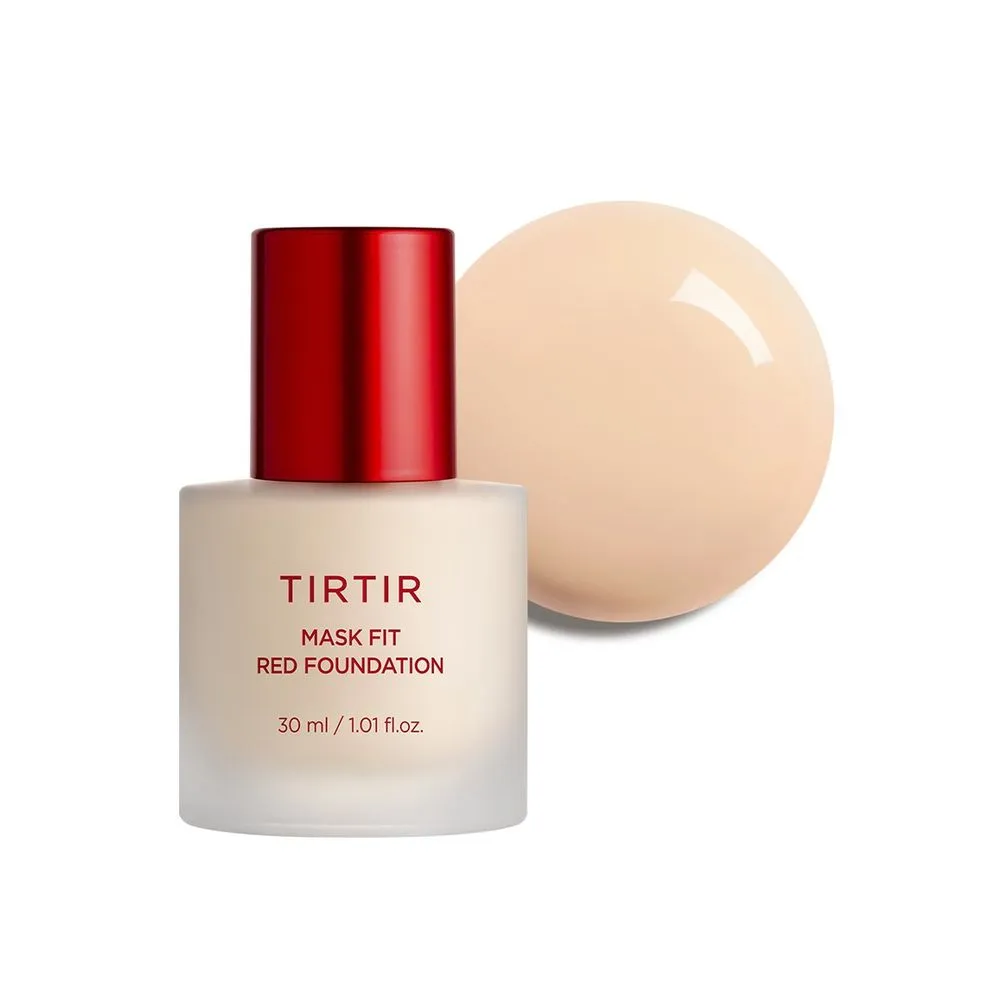 TIRTIR Base de Maquillaje Fluida Larga Duración Mask Fit Red Foundation 30ml