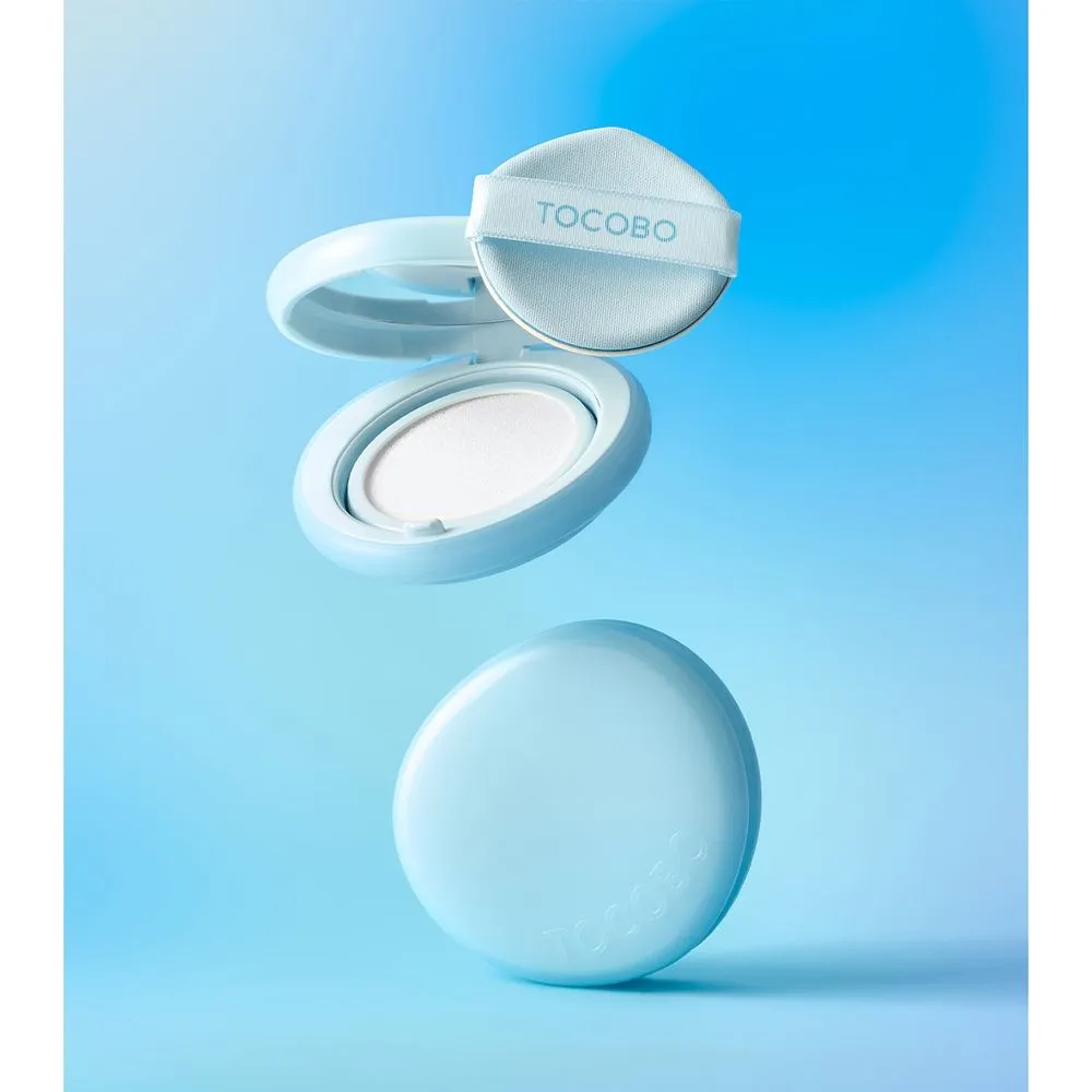 Tocobo Protector Solar en Cojín Blanqueador y Antiarrugas Blur Finish Sun Cushion 00 PURE