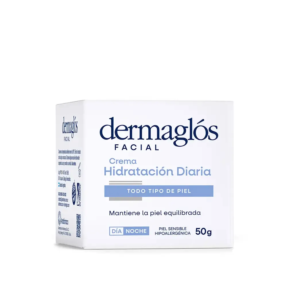 Dermaglós Crema Facial Hidratante Día y Noche Dermaglós Todo Tipo Piel