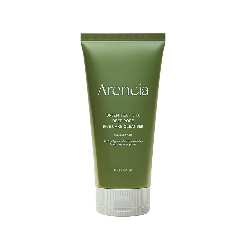 Arencia Limpiador de Poros Profundo Green Tea + LHA Deep Pore Rice Cake Cleanser