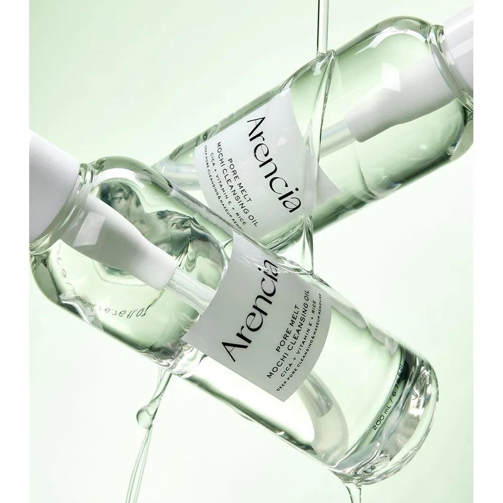 Arencia Aceite Limpiador Disolvente de Impurezas Pore Melt Mochi Cleansing Oil