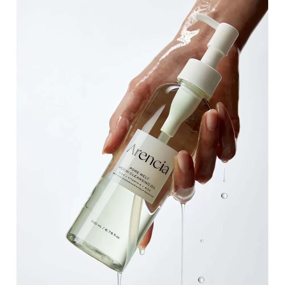 Arencia Aceite Limpiador Disolvente de Impurezas Pore Melt Mochi Cleansing Oil