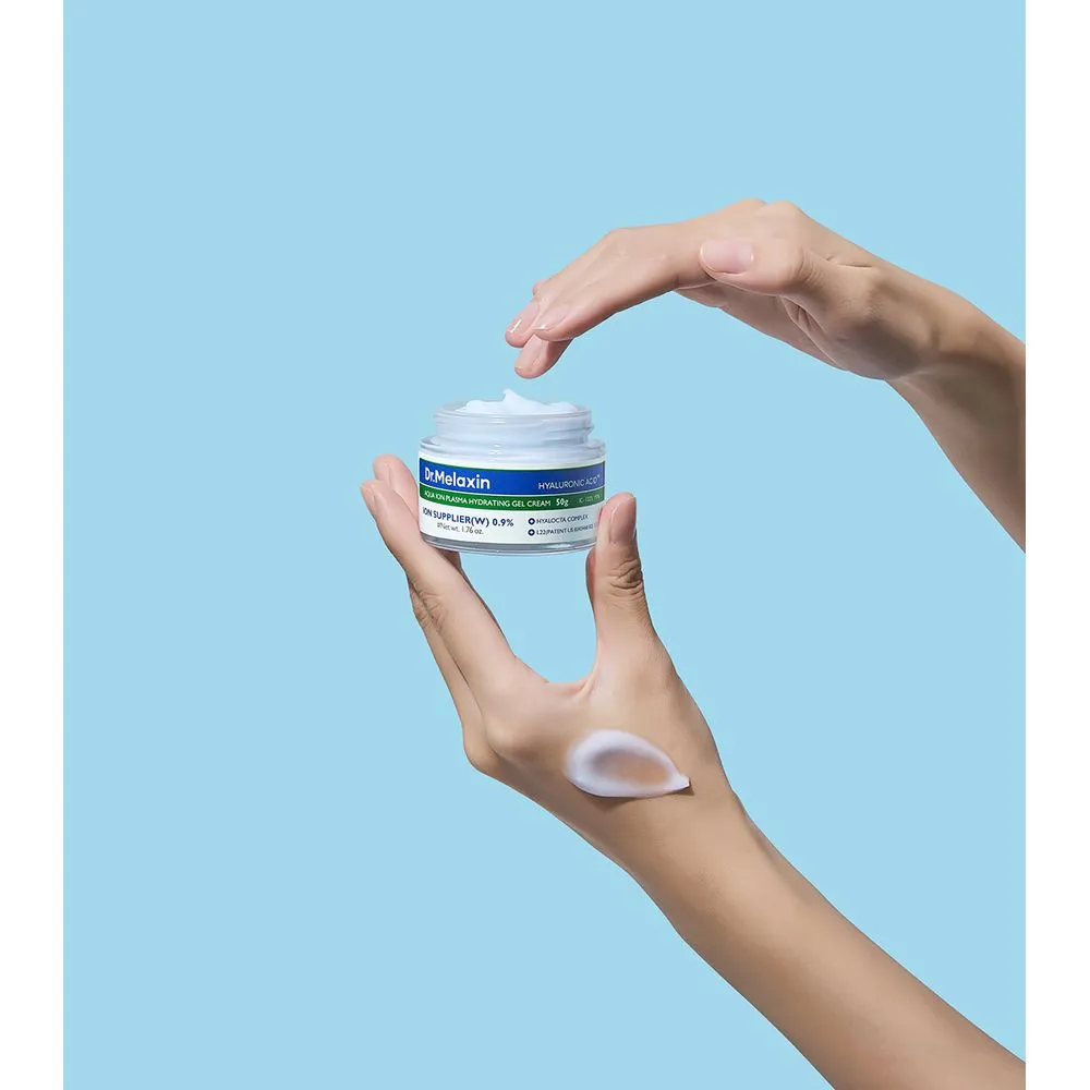 Dr. Melaxin Crema Gel Hidratante y Calmante Plasma Aqua Ion Water Glow Gel Cream