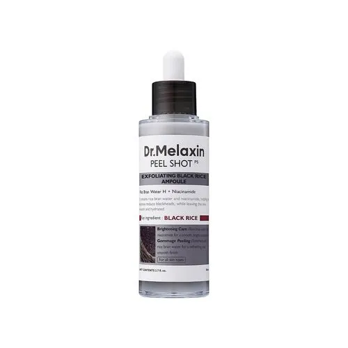 Dr. Melaxin Ampolla Exfoliante Renovadora Peel Shot Glow Black Rice Ampoule