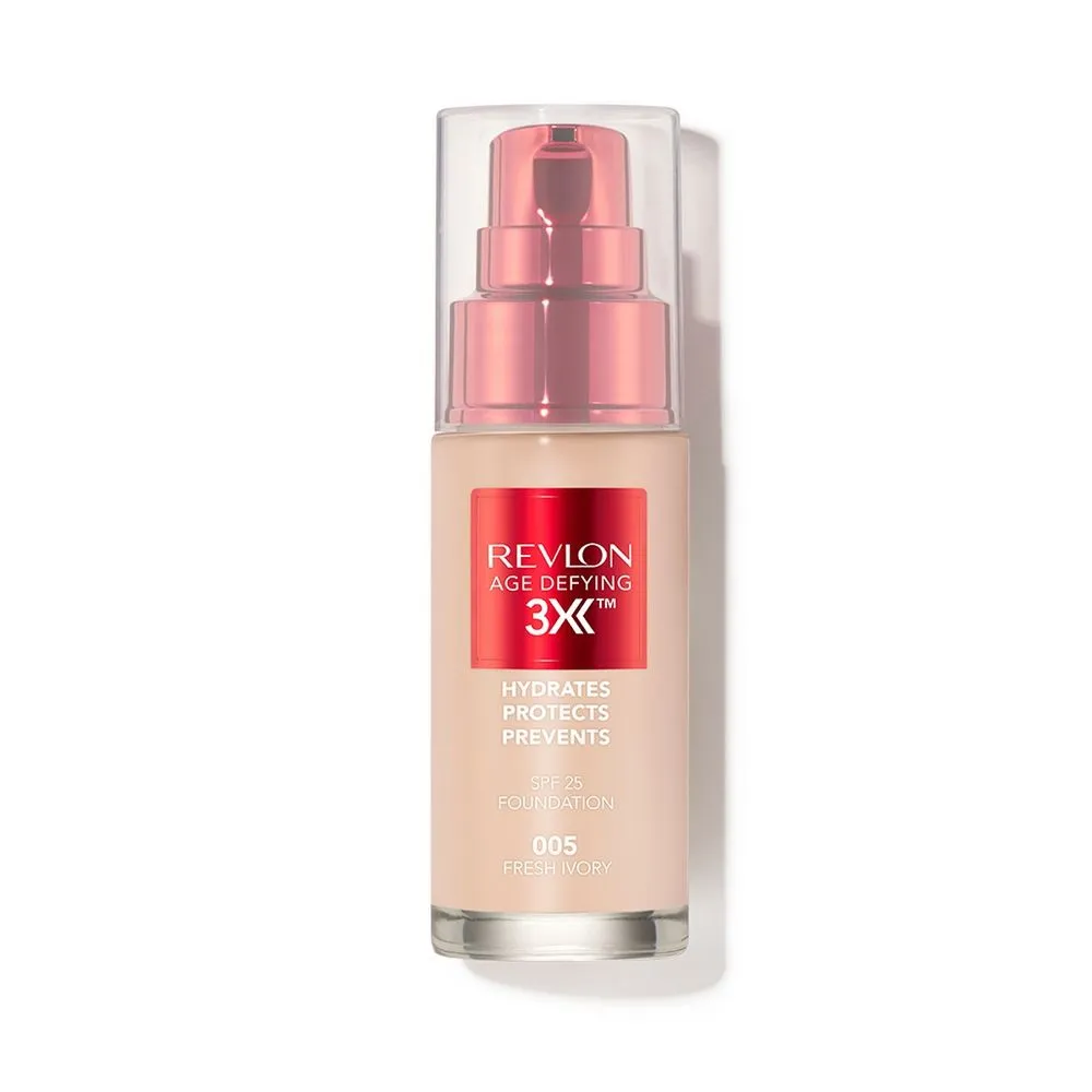 Revlon Base de Maquillaje Age Defying 3X Foundation SPF 25
