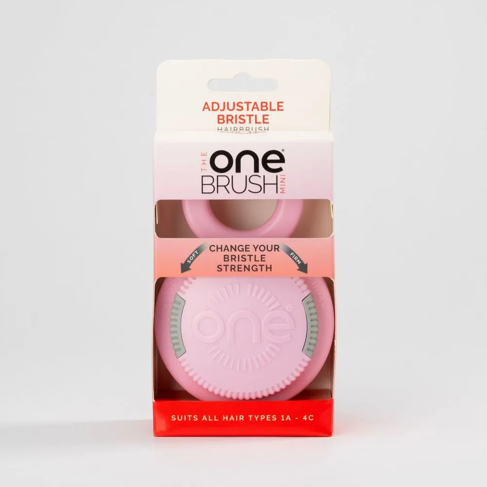 One Brush Cepillo Para Peinar Mini Desenredante Anti Frizz Profesional