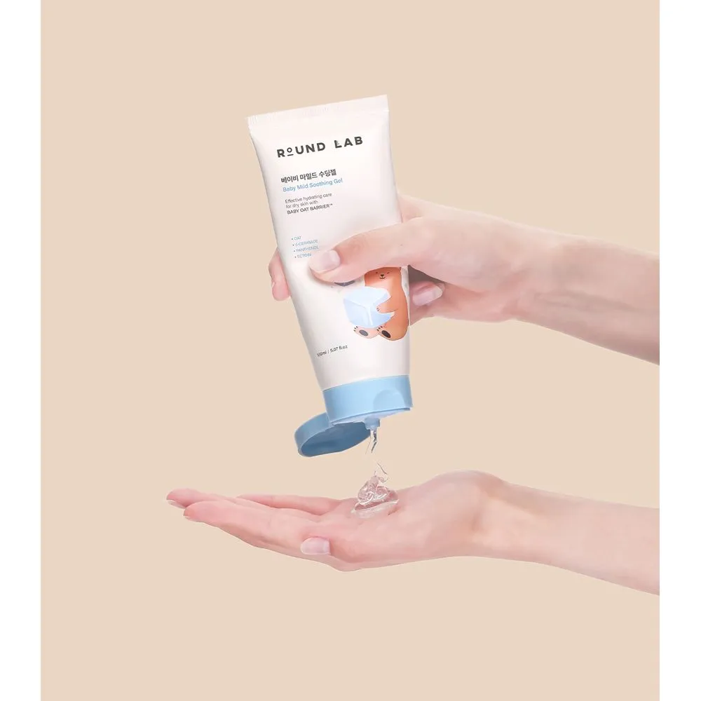 Round Lab Gel calmante e hidratante Mild Up Baby Soothing Gel