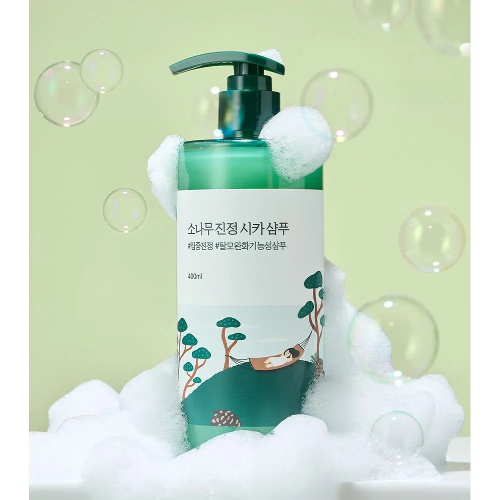 Round Lab Champú anticaída y calmante Pine Cica Calming Shampoo