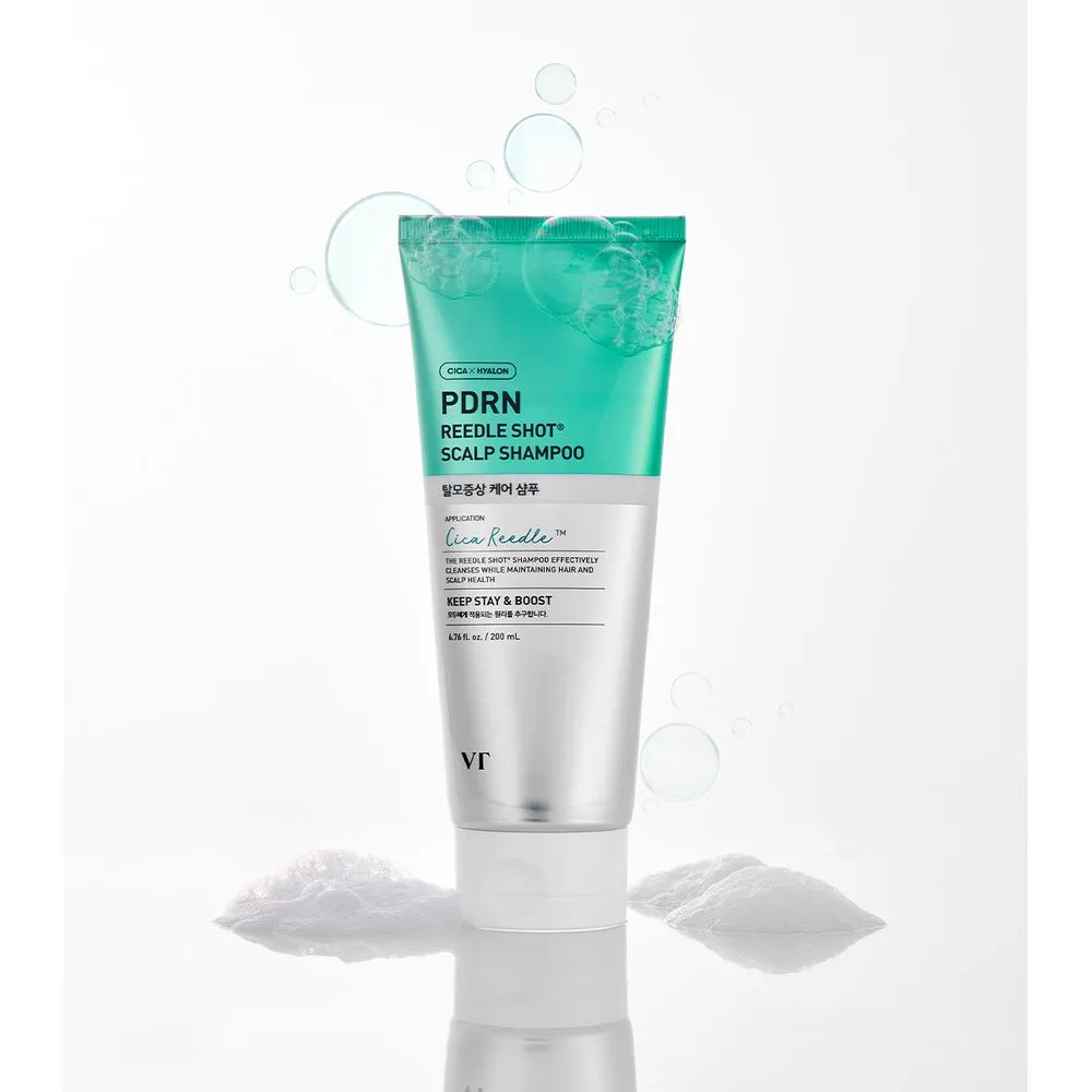 VT Cosmetics Shampoo Anticaída y Fortalecedor PDRN Reedle Shot Scalp
