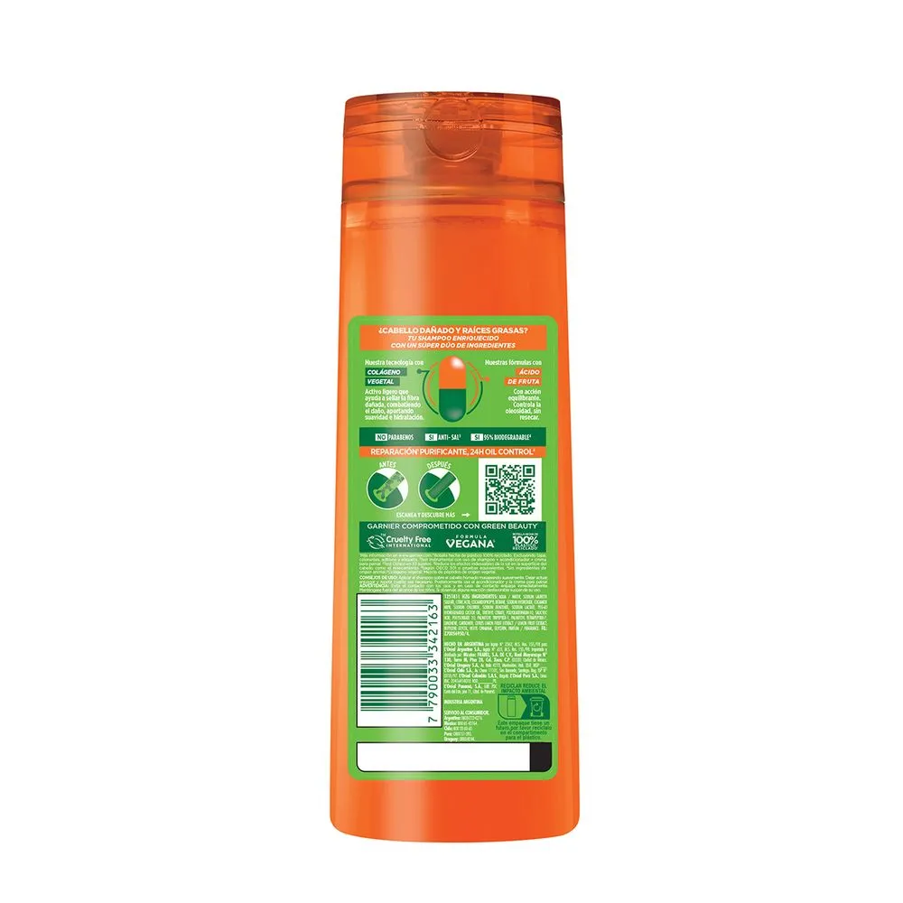 Fructis Shampoo Reparador Fructis Goodbye Daños