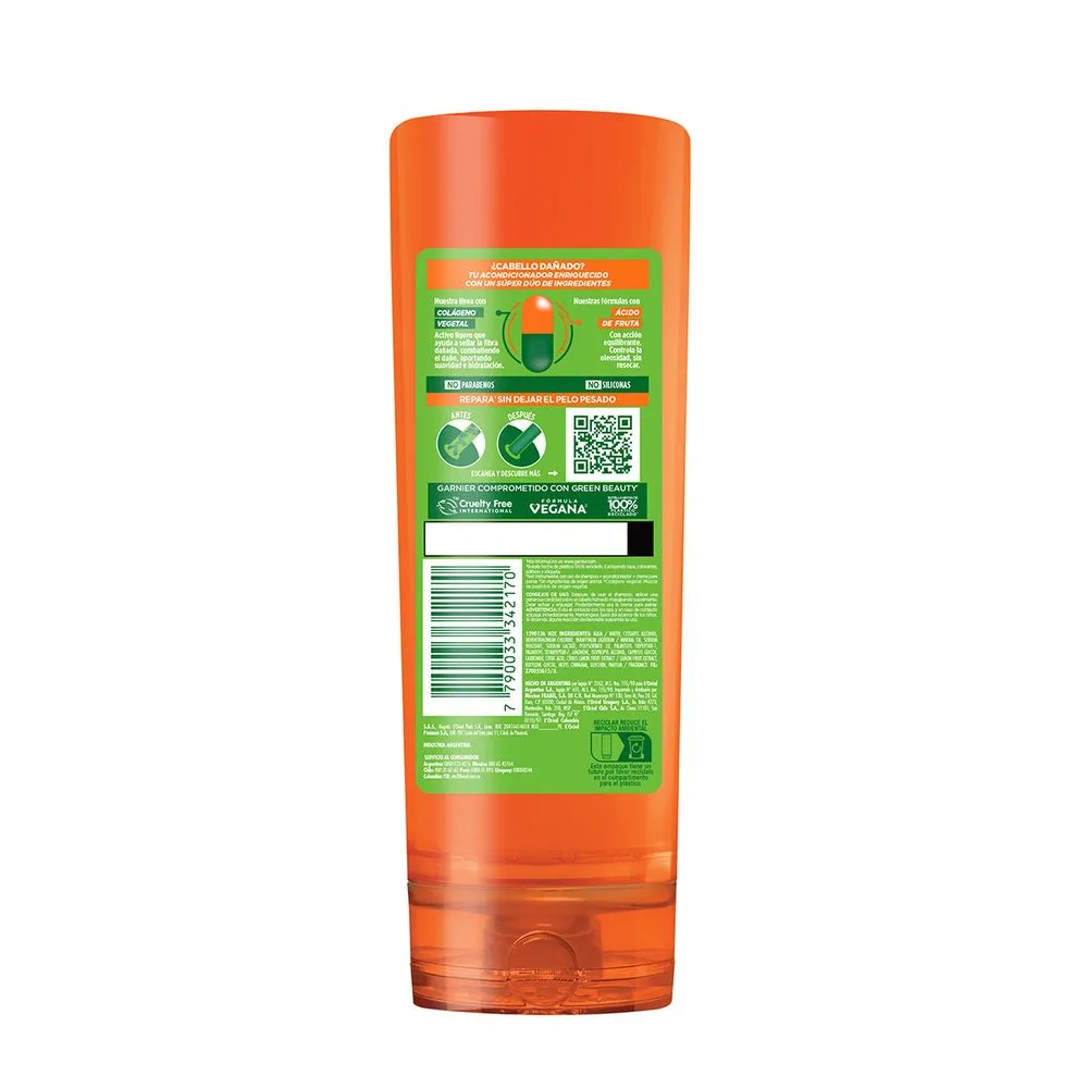 Fructis Acondicionador Reparador Fructis Goodbye Daños Oil Control