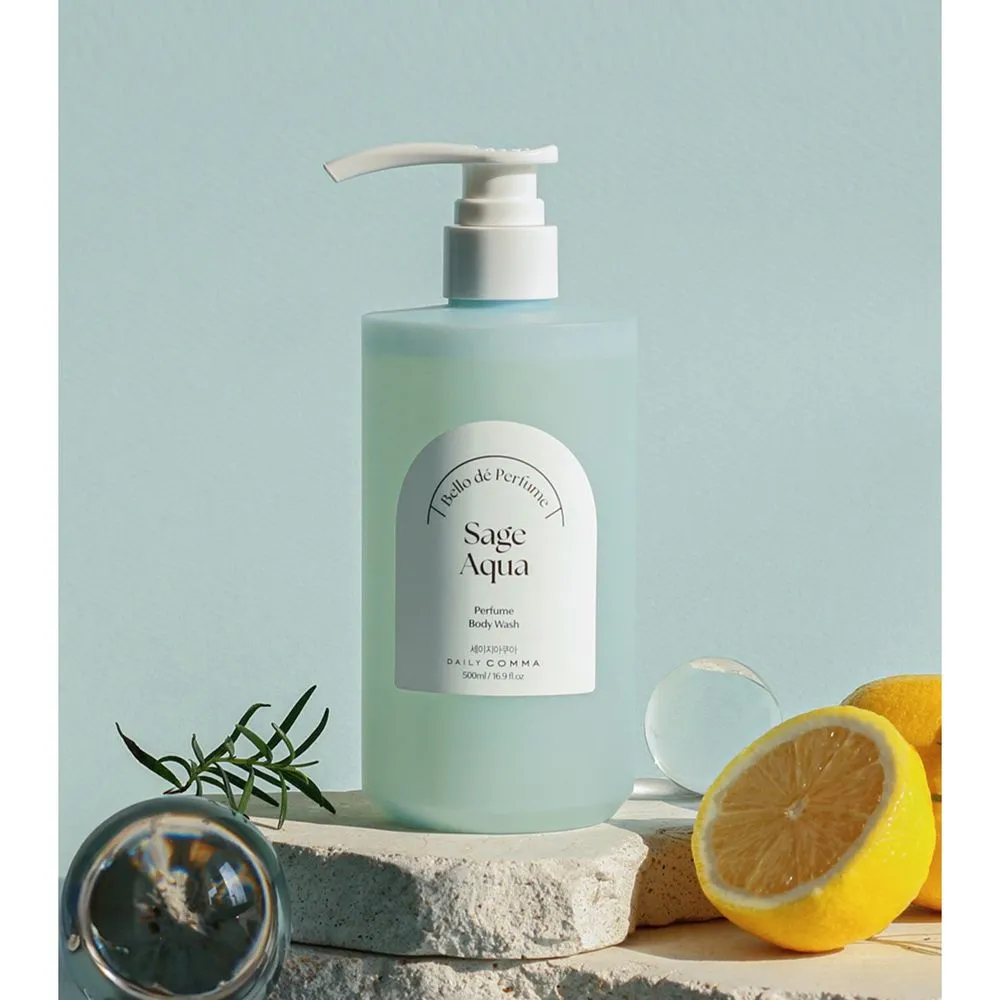 Daily Comma Gel de Ducha Perfumado Bello de Perfume Body Wash Sage Aqua