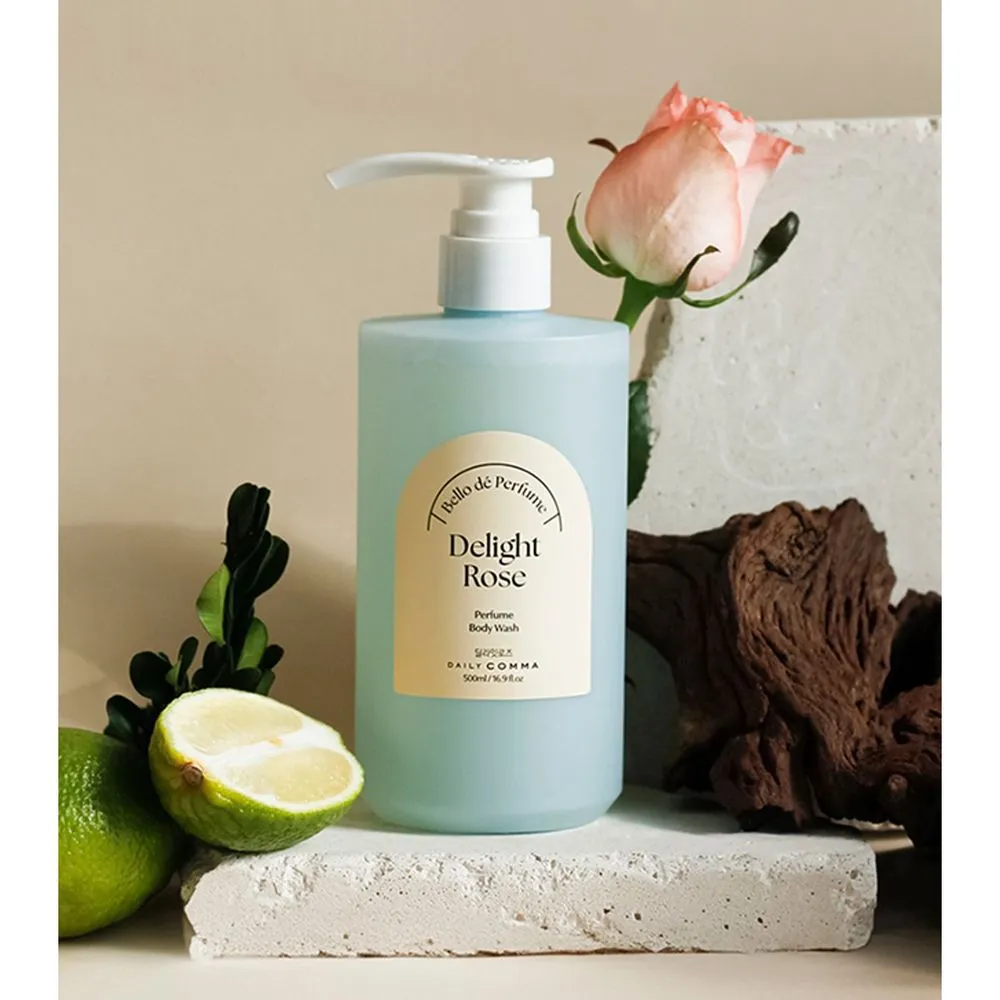 Daily Comma Gel de Ducha Perfumado Bello de Perfume Body Wash Delight Rose