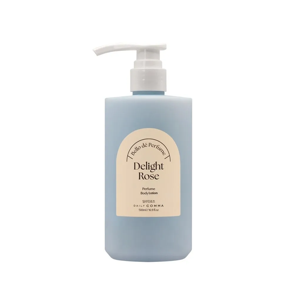Daily Comma Loción Corporal Hidratante Perfumada Bello de Perfume Body Lotion Delight Rose