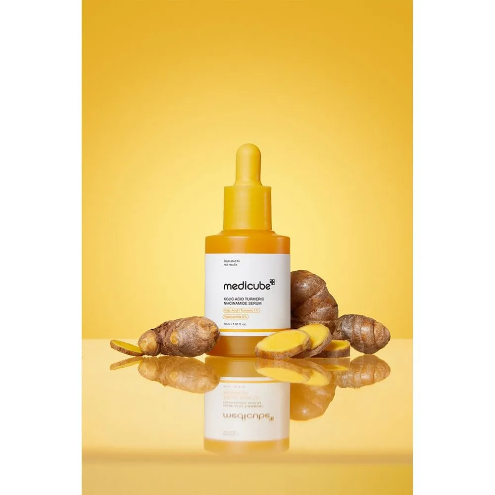 Medicube Sérum Corrector de Manchas e Iluminador Kojic Acid Turmeric Niacinamide Serum