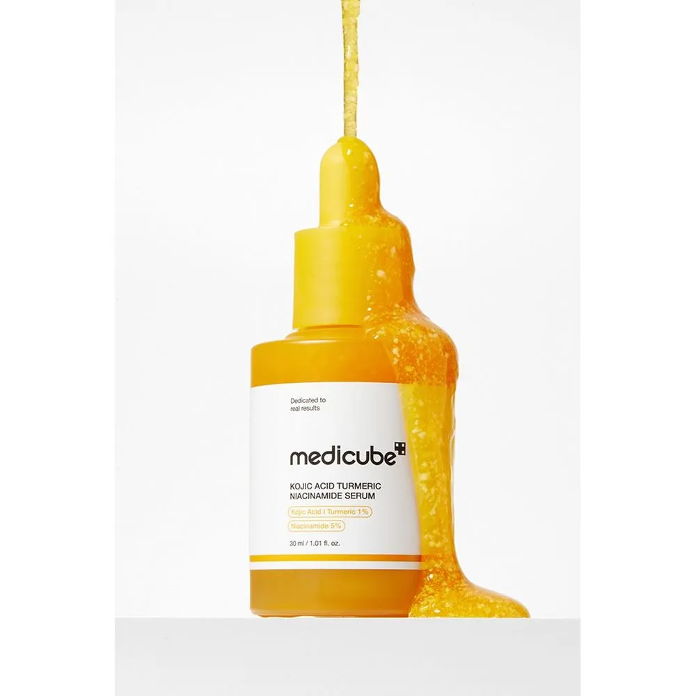Medicube Sérum Corrector de Manchas e Iluminador Kojic Acid Turmeric Niacinamide Serum