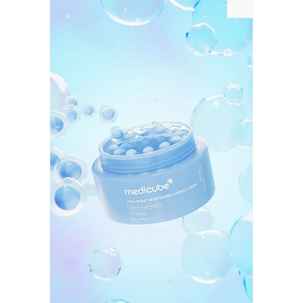 Medicube Crema Hidratante Intensiva Hyaluronic Moisturizing Capsule Cream