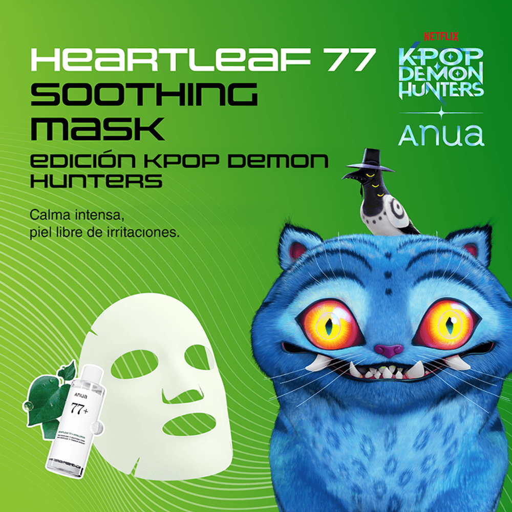 Anua Mascarilla Facial Calmante Heartleaf 77 Soothing Mask