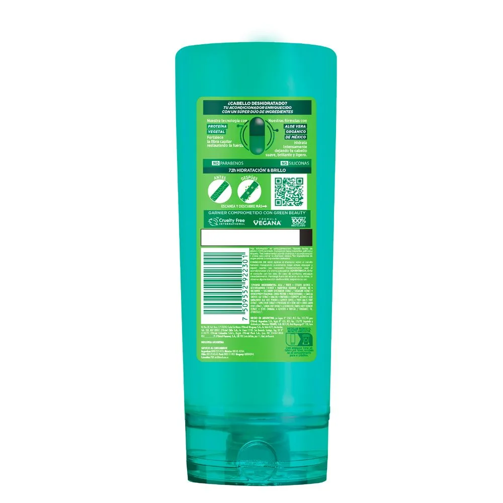 Fructis Acondicionador Fructis Aloe Hidra Bomb
