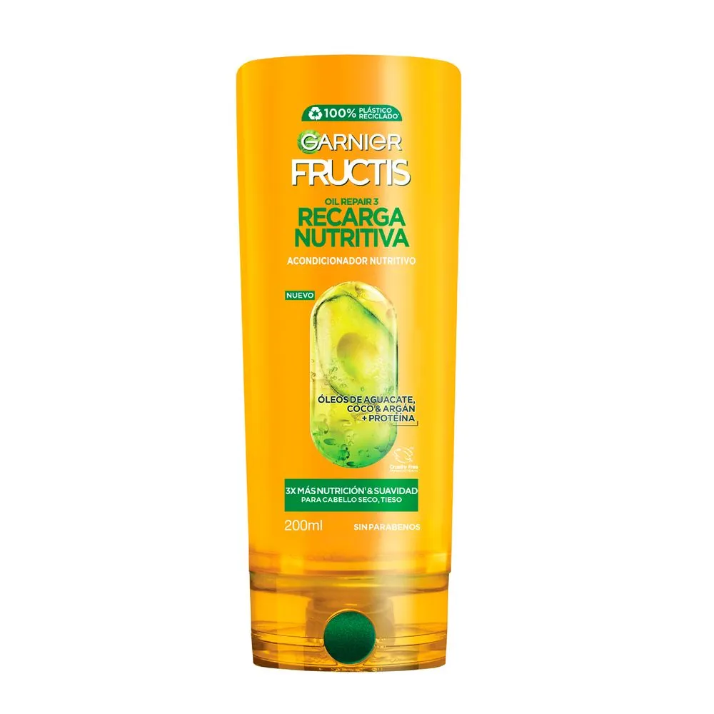Fructis Acondicionador Fructis Recarga Nutritiva