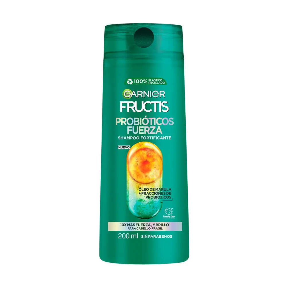 Fructis Shampoo Fructis Probióticos Fuerza