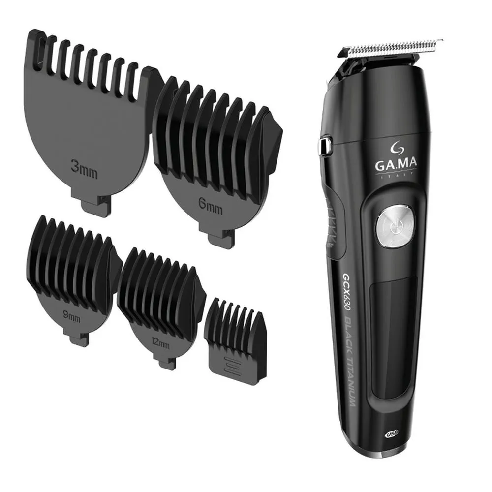 Gama Cortadora de Cabello Clipper Gcx-630 USB 15 pzs