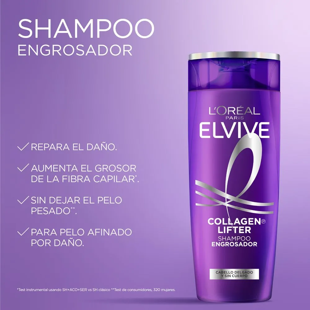 Elvive Shampoo Collagen Lifter