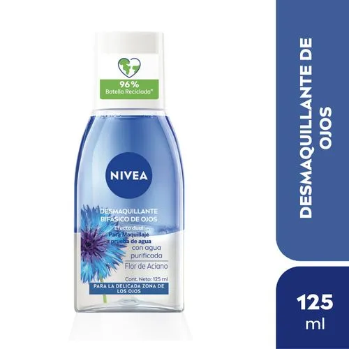 Nivea Desmaquillante Bifásico de Ojos Efecto Dual Piel Sensible