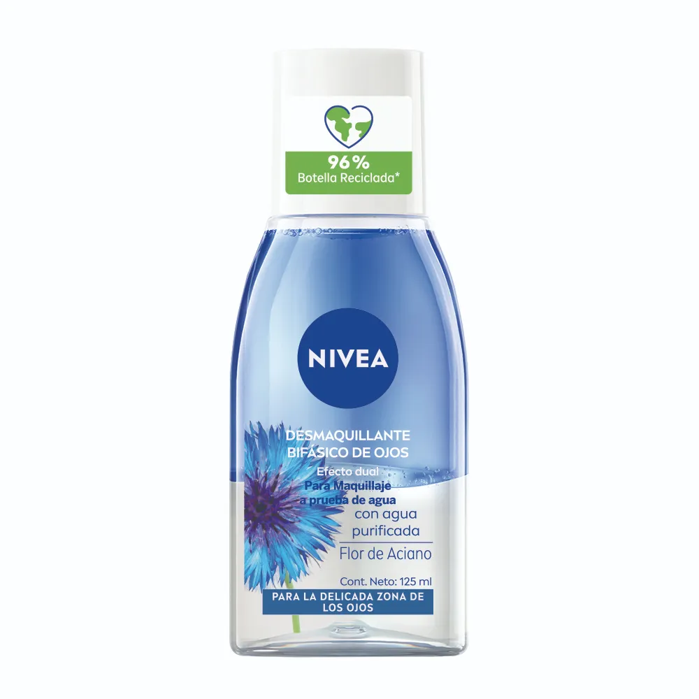 Nivea Desmaquillante Bifásico de Ojos Efecto Dual Piel Sensible