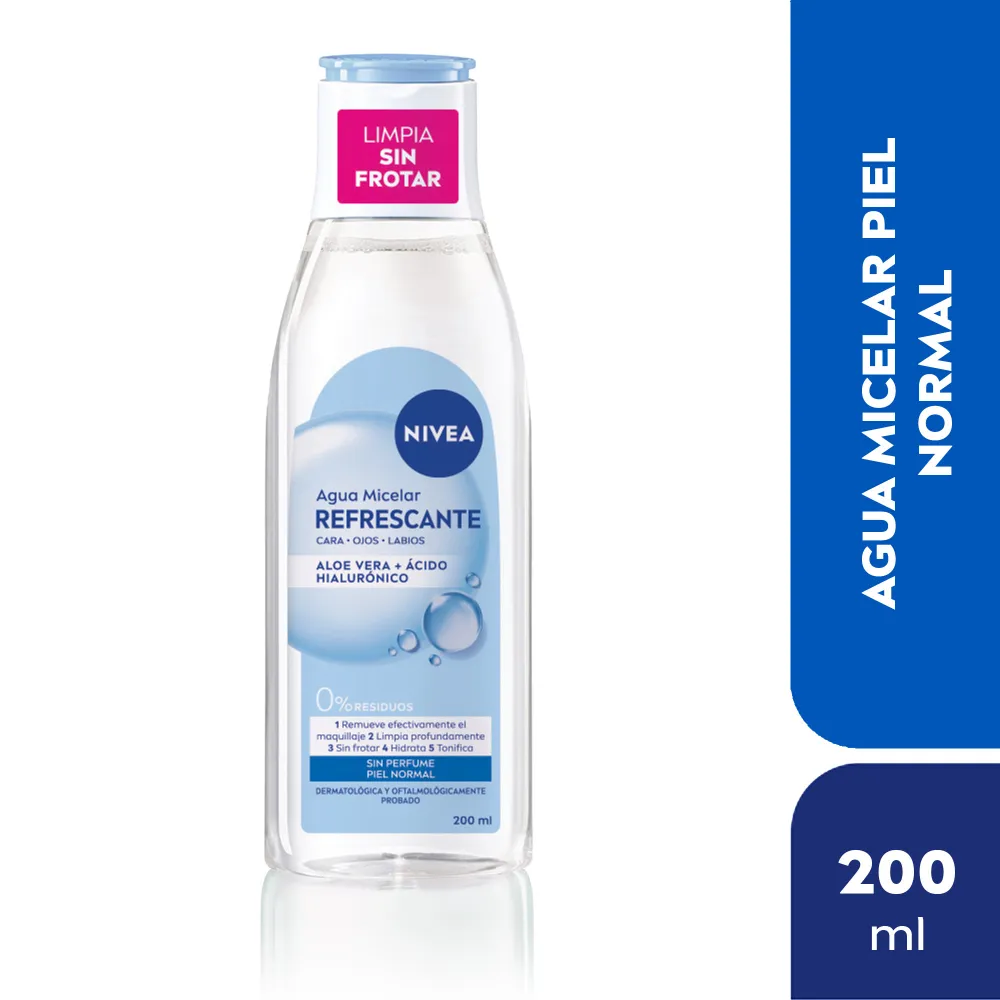 Nivea Agua Micelar 5 En 1 Refrescante Piel Normal