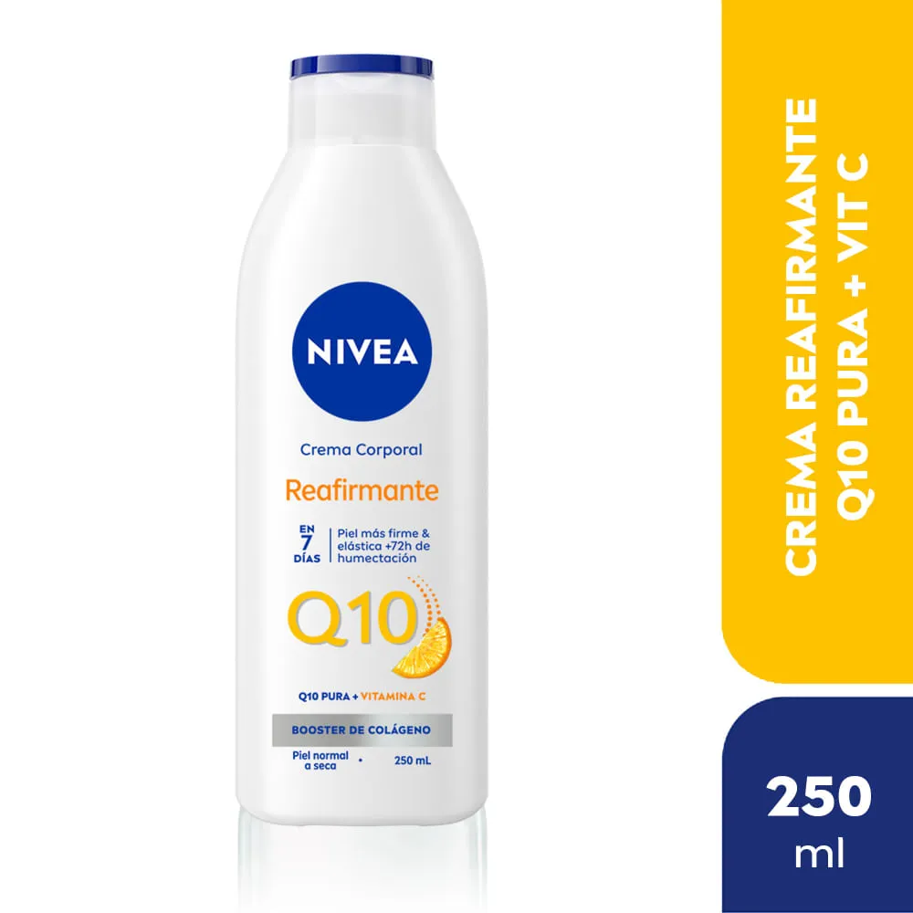 Nivea Crema corporal reafirmante NIVEA Q10 + Colágeno 6 en 1 para todo tipo de piel