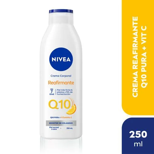 Nivea Crema corporal reafirmante NIVEA Q10 + Colágeno 6 en 1 para todo tipo de piel