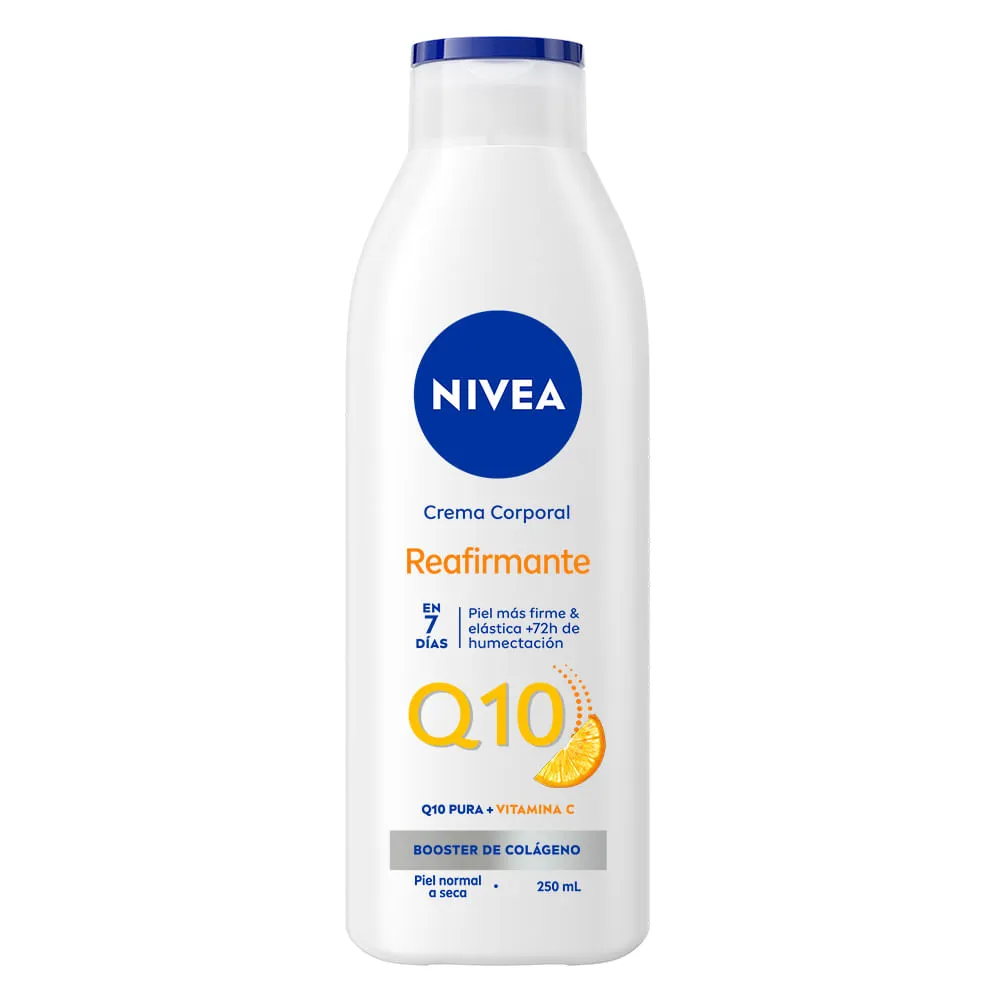 Nivea Crema corporal reafirmante NIVEA Q10 + Colágeno 6 en 1 para todo tipo de piel