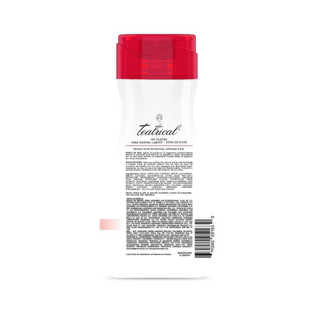 Teatrical Agua Micelar Detox
