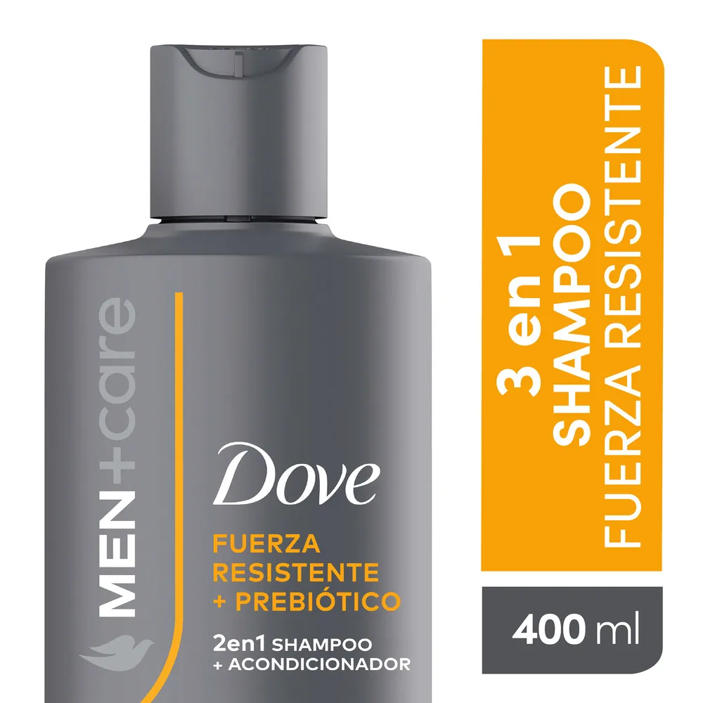 Dove Shampoo DOVE Men 2en1 Fuerza Resistente
