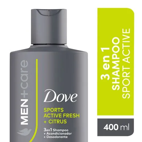 Dove Shampoo DOVE 3en1 Sport Active Fresh