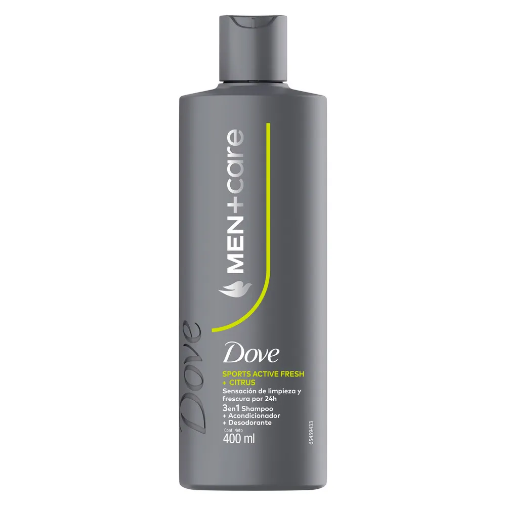 Dove Shampoo DOVE 3en1 Sport Active Fresh