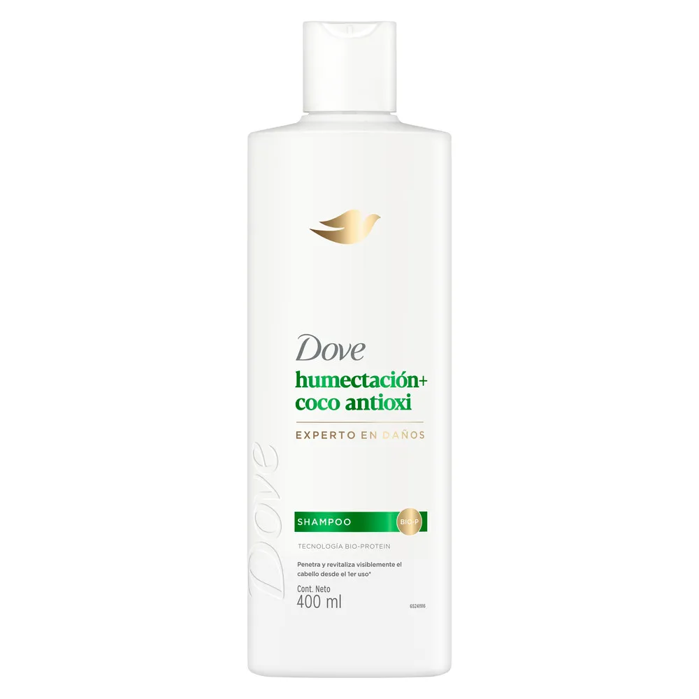 Dove Shampoo Ritual De Reparación Coco Y Cúrcuma
