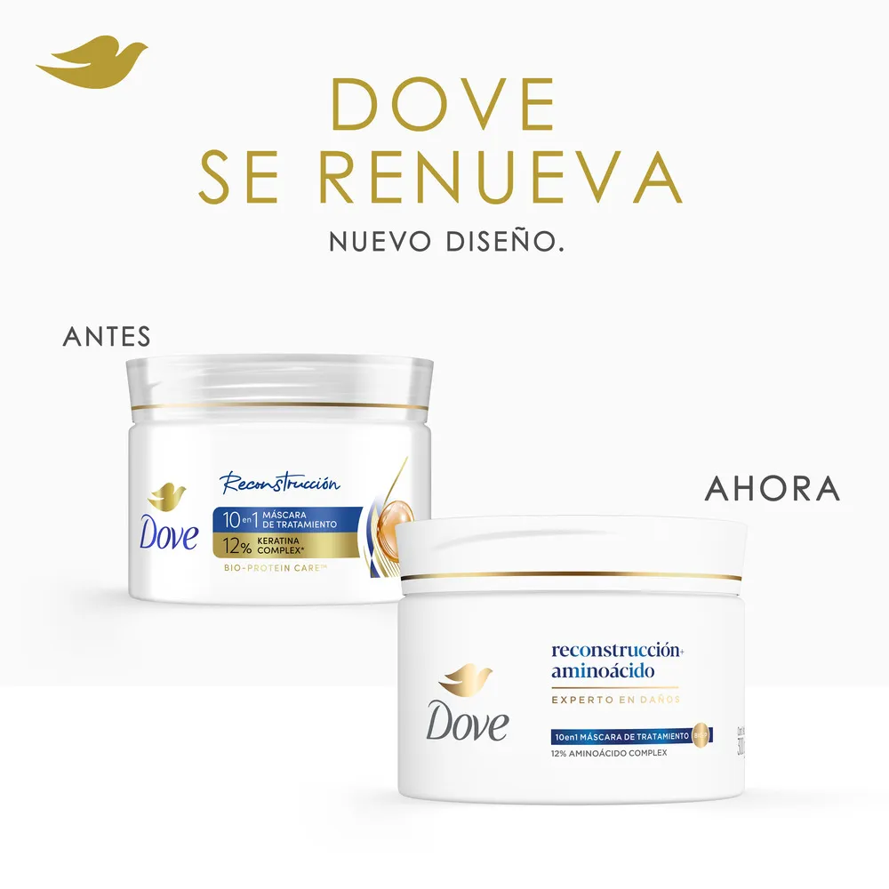 Dove Máscara de Tratamiento DOVE Reconstrucción + Aminoácido