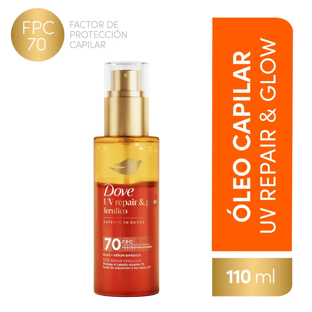 Dove Óleo + Sérum Bifásico DOVE UV Repair & Glow