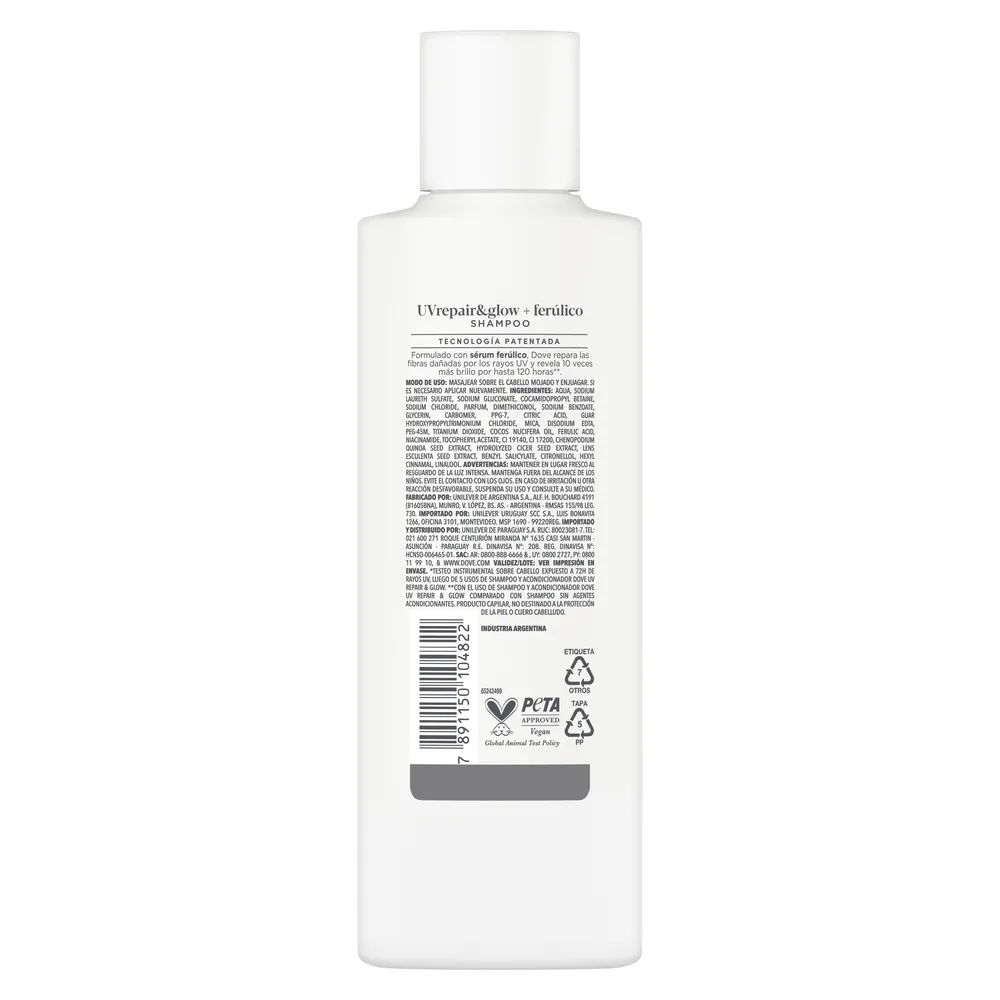 Dove Shampoo DOVE UV Repair & Glow