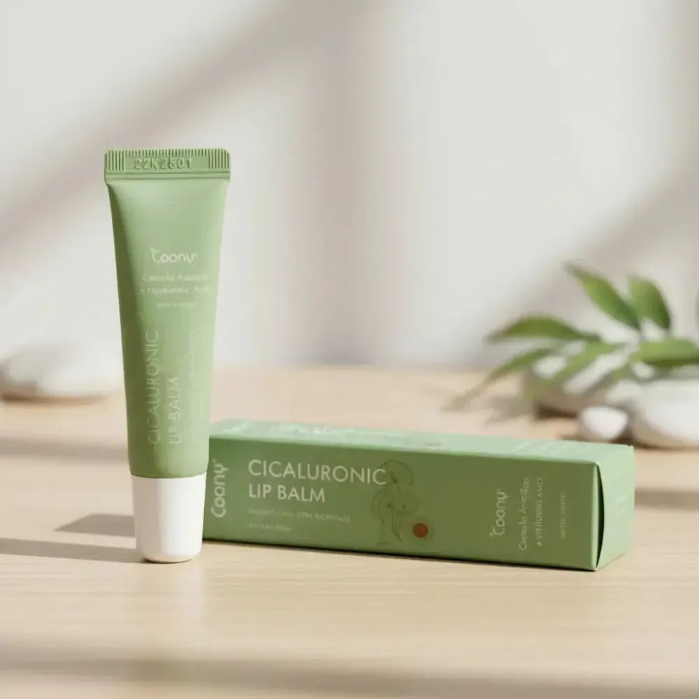 Coony Bálsamo Labial Hidratante Con Ácido Hialurónico y Centella Asiática