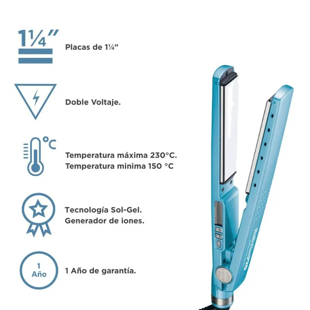 BaByliss Plancha Alisadora Digital Doble Voltaje