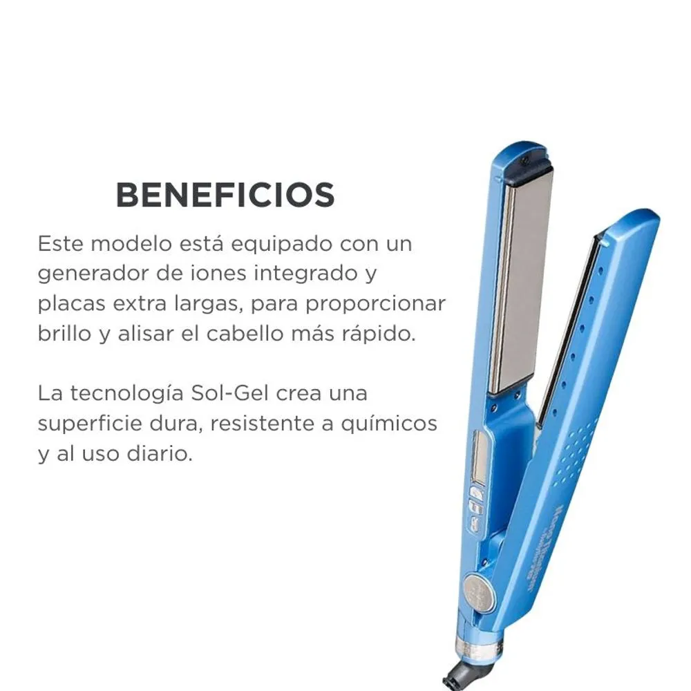 BaByliss Plancha Alisadora Digital Doble Voltaje