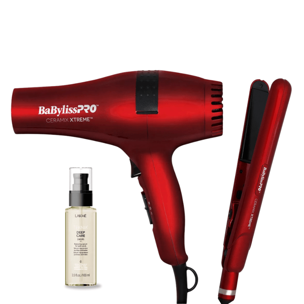 BaByliss Kit Ceramix Xtreme: Secador + Plancha Cerámica 5572