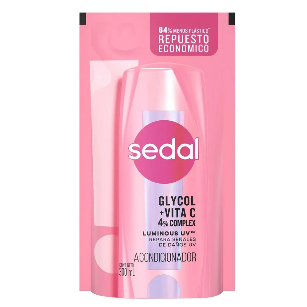 Sedal Acondicionador Doypack Luminous UV