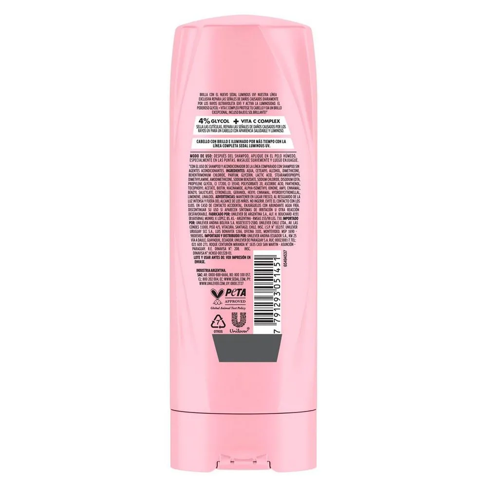 Sedal Acondicionador Luminous UV