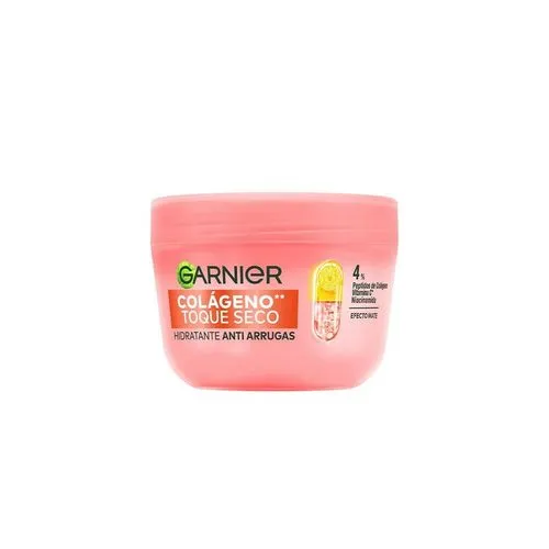Garnier Hidratante Toque Seco Anti-arrugas con Colágeno y Vitamina C